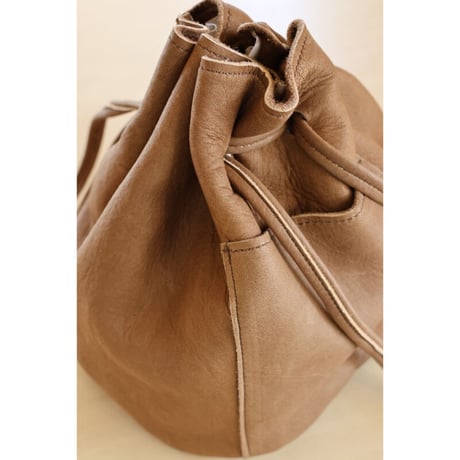 MYTHINKS MY BUCKET BAG　brown