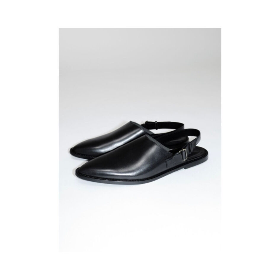 最終値下げ Cristaseya Leather slipper 【公式通販】