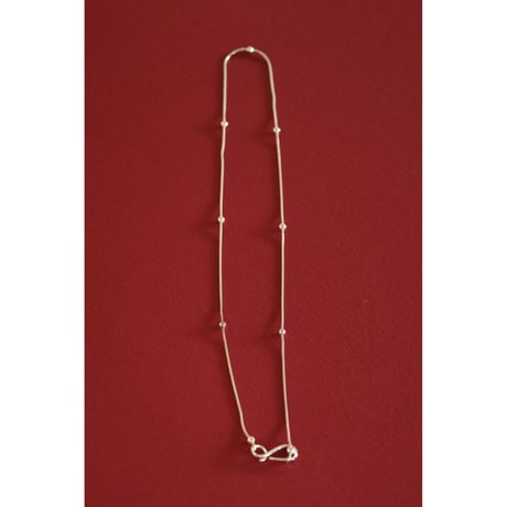 Sapir Bachar "MINI SOLAR NECKLACE"silver