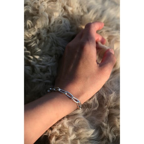 r.alagan "classic chain bracelet"for men's 20cm
