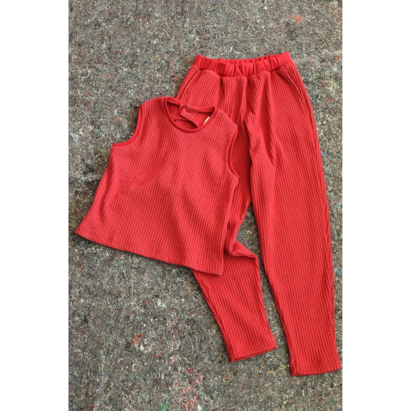 jonnlynx タンクトップ　red jonnlynx 