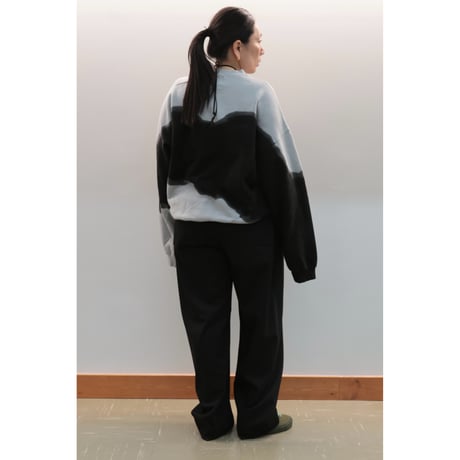 NOMARHYTHM TEXTILE "Hand Dye Twist Sweat"