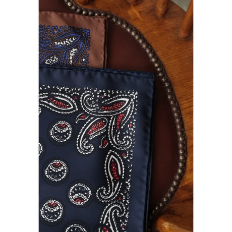 NOMARHYTHM TEXTILE "PaisleySilk Scarf"