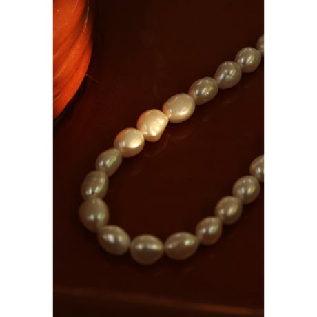 R.ALAGAN"CLASSIC PEARL NECKLACE"38cm