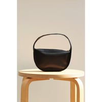 Aeta SC01 "HARFMOON ONE SHOULDER MINI"BLACK