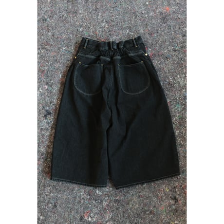 pelleq "denim back squeeze shorts"