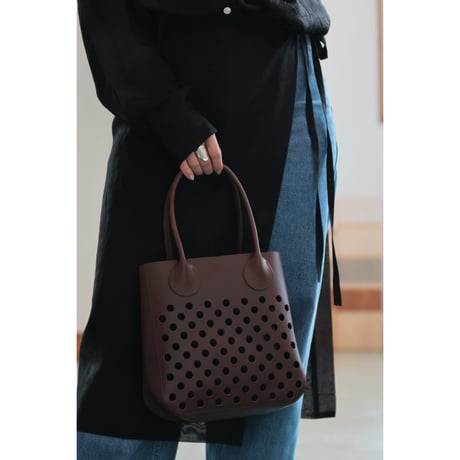 Cristaseya  AETA×Cristaseya"POLKA DOTS SQUARED HANDBAG"