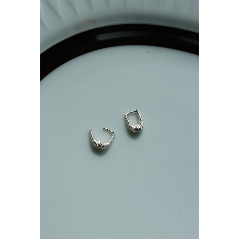 【最終価格】R.ALAGAN TINY DOT HOOPS silver R.ALAGAN