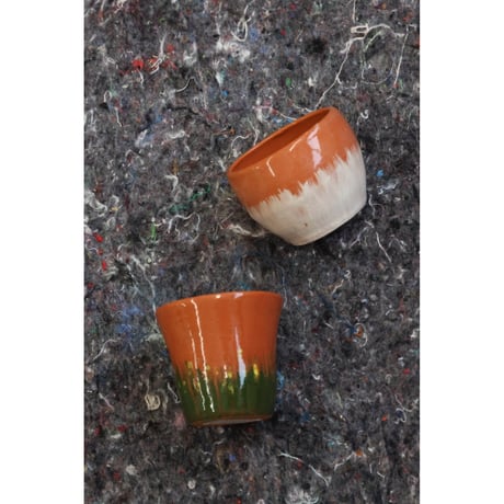 Cristaseya "ANAPHI CERAMIC-SET OF 2 CUPS SMALL CUPS"