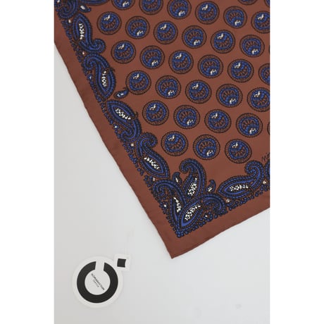NOMARHYTHM TEXTILE "PaisleySilk Scarf"