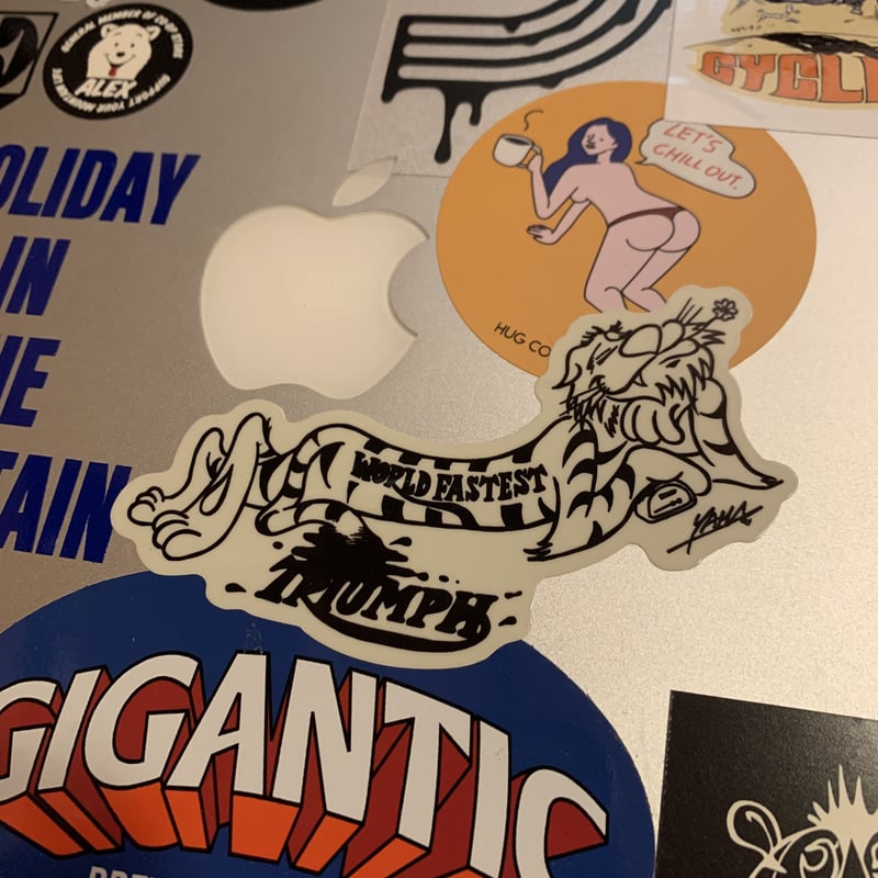 トライアンフ 耐候ステッカー | YAMA THE DRAIN