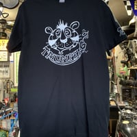 Tshirts⑤ black-white sizeM