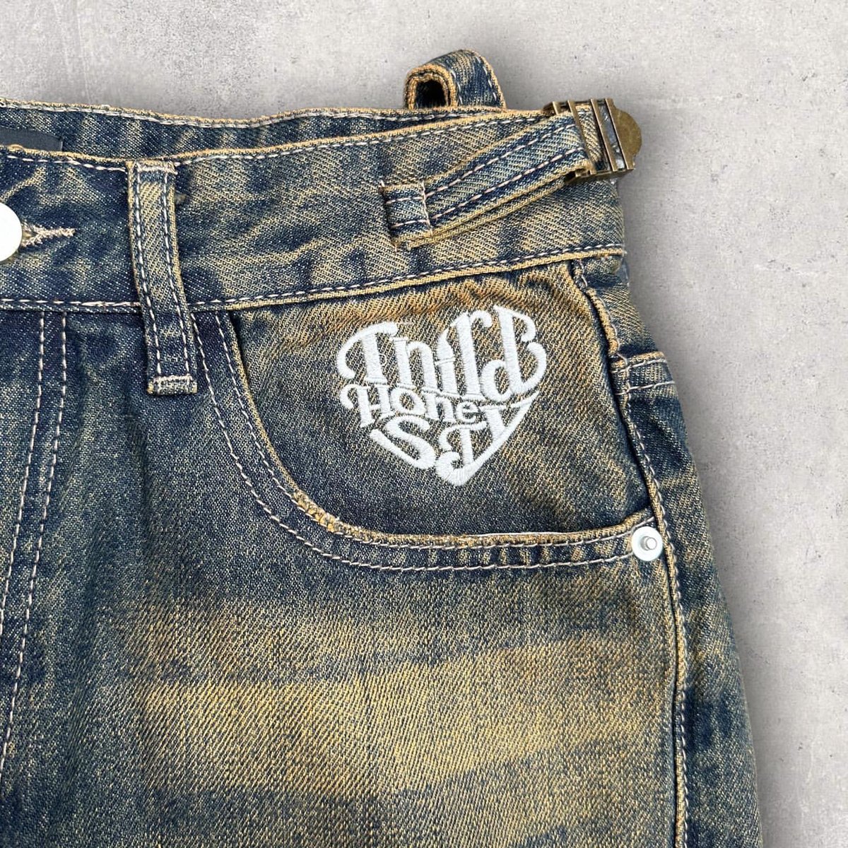 tmark heart logo denim pants | @tmark tmark heart logo denim pants | @tmark