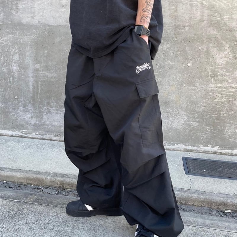 tmark graffiti nylon cargo pants | @tmark tmark graffiti nylon cargo pants | @tmark