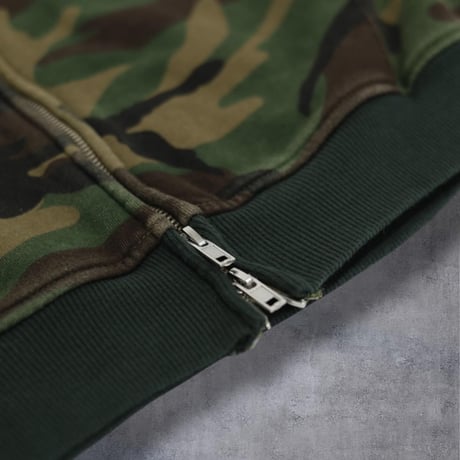 @tmark pigment  fringe  middle zip hoodie