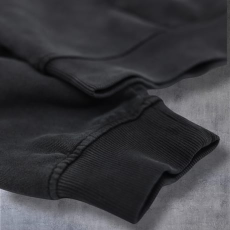 @tmark pigment  fringe  middle zip hoodie