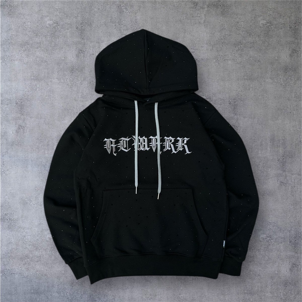 tmark rhinestone pullover hoodie | @tmark