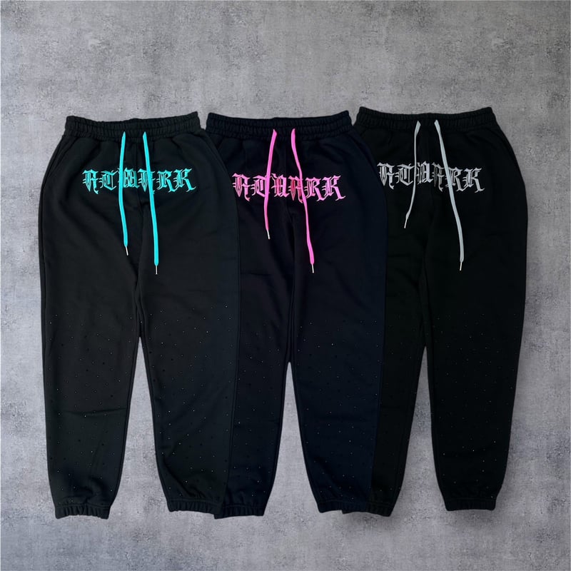 tmark rhinestone sweat pants | @tmark