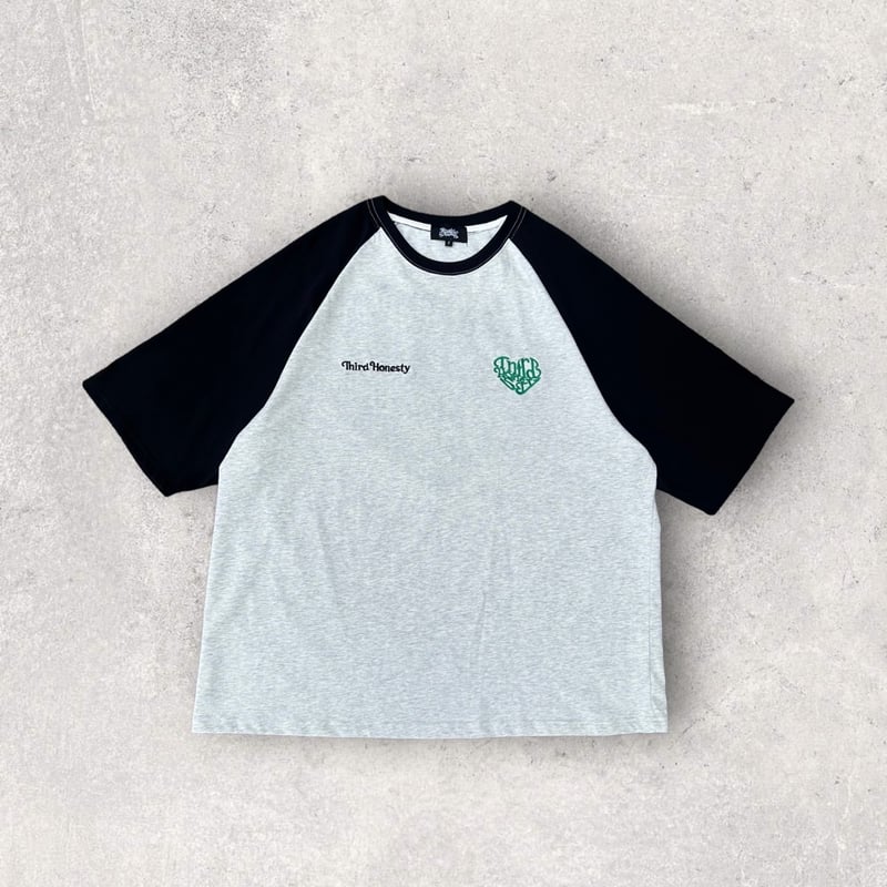 トップス Raglan logo tops AM1912 tmark heart logo raglan T-shirt | @tmark