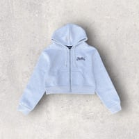 @tmark short graffiti zip hoodie
