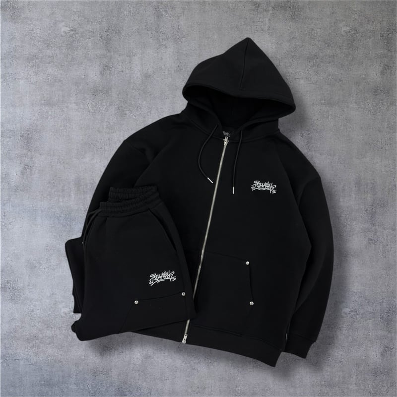 the GazettE ☆ 美品 LOGO HOODIE 18th ブラック刺繍 the GazettE ☆ 美品 LOGO HOODIE 18th ブラック刺繍 - メルカリ