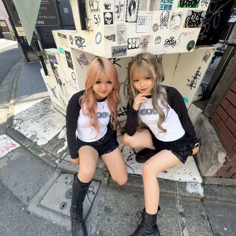 @tmark heart trival rhinestone long Tee