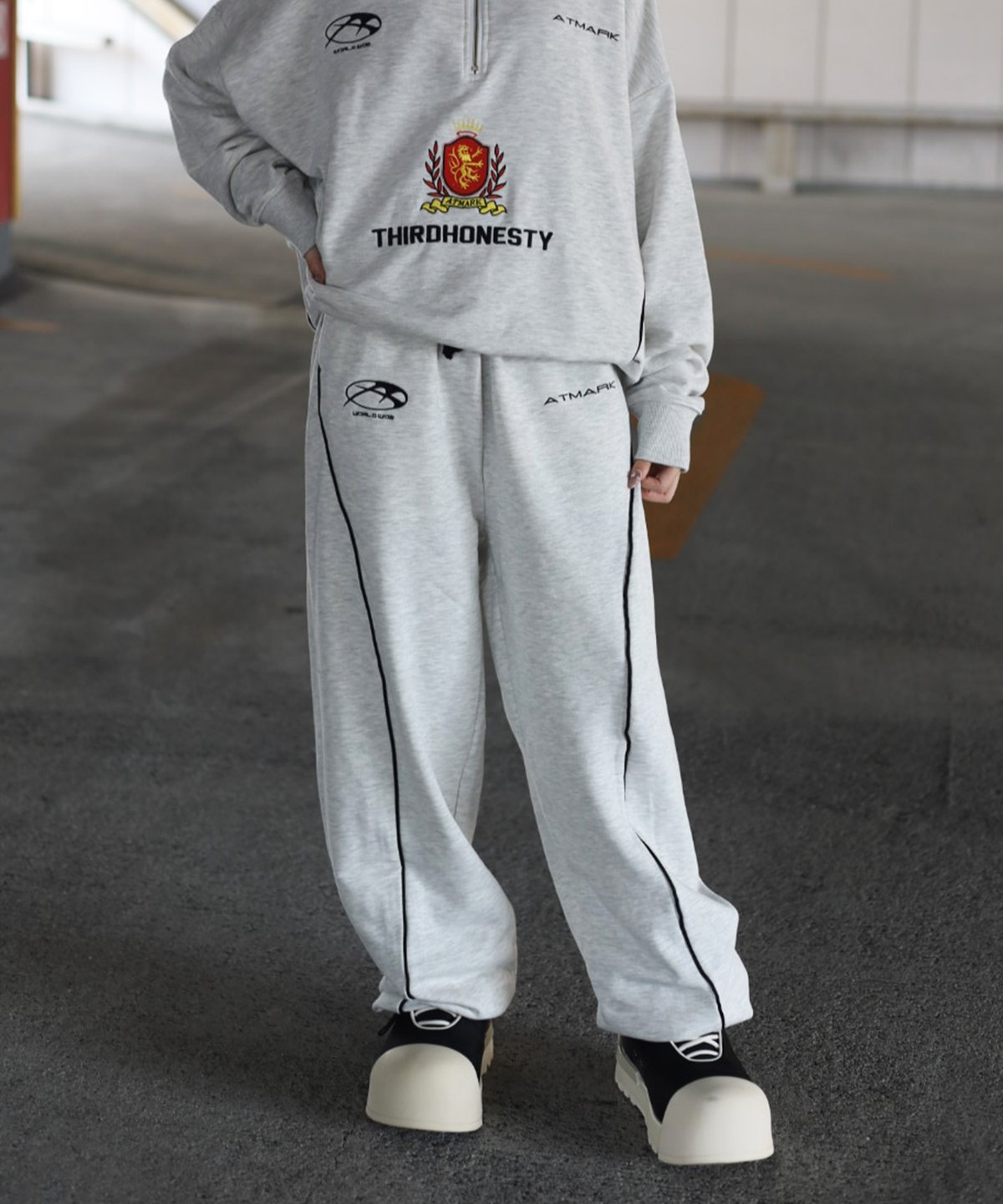 tmark piping game half zip | @tmark