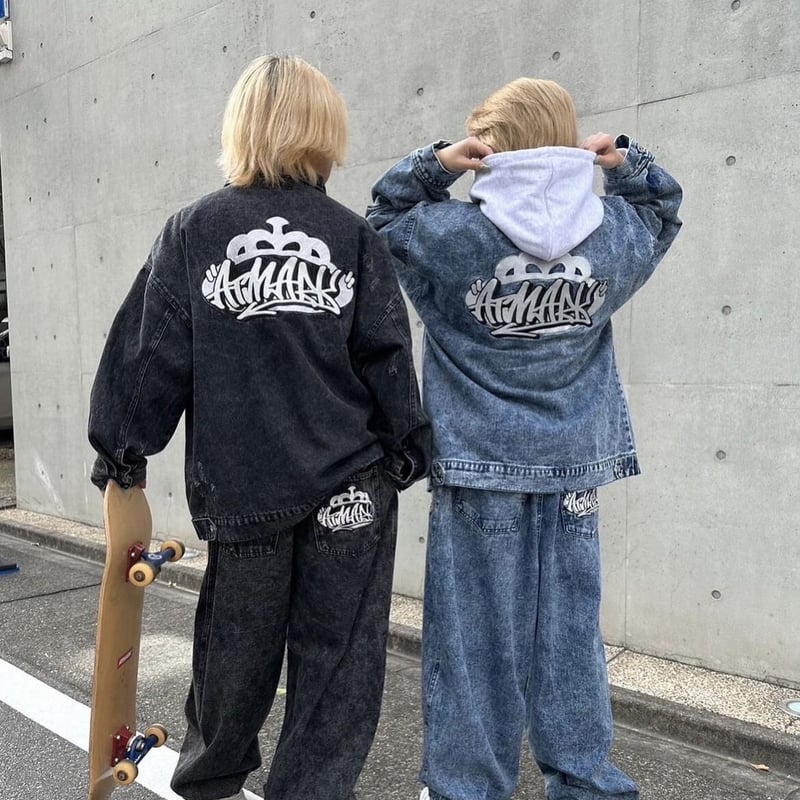 tmark crown logo denim jacket | @tmark