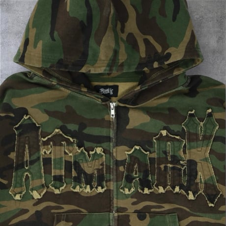 @tmark pigment  fringe  middle zip hoodie