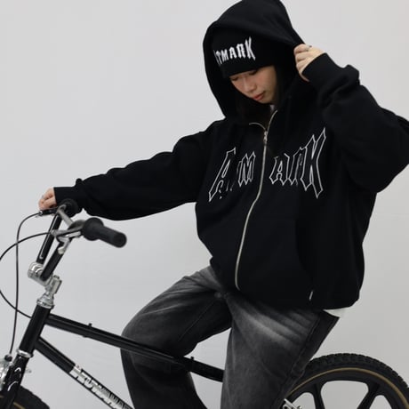 @tmark old logo zip hoodie