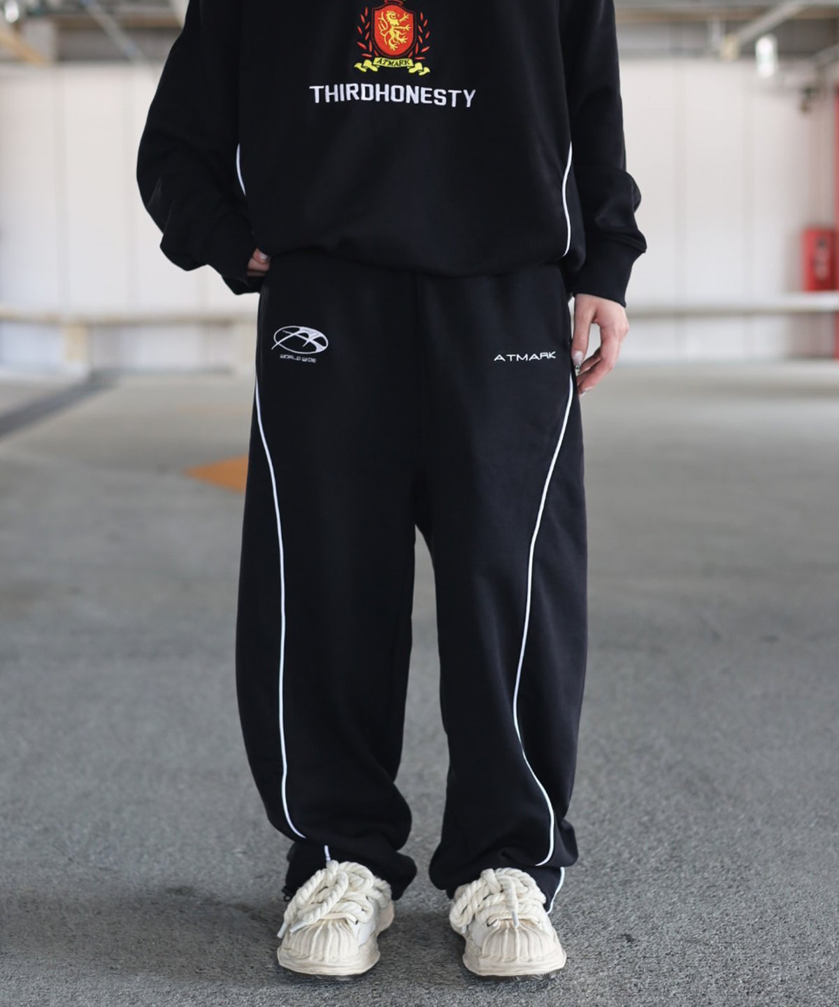 tmark piping game half zip | @tmark