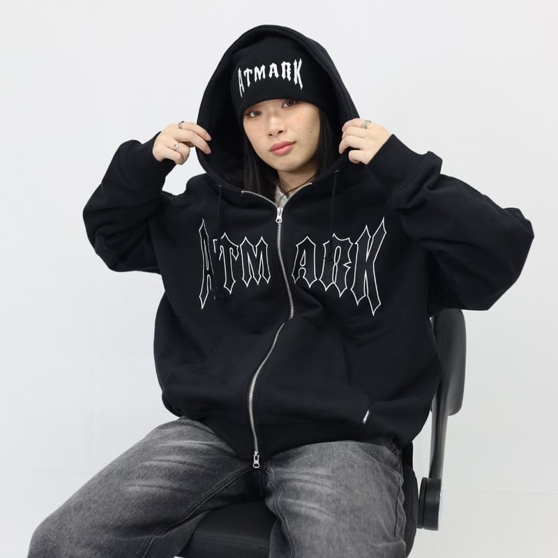 ATMARK old logo zip hoodie | @tmark