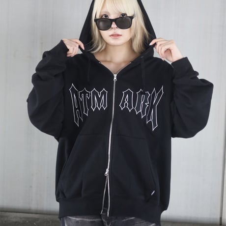 @tmark old logo zip hoodie