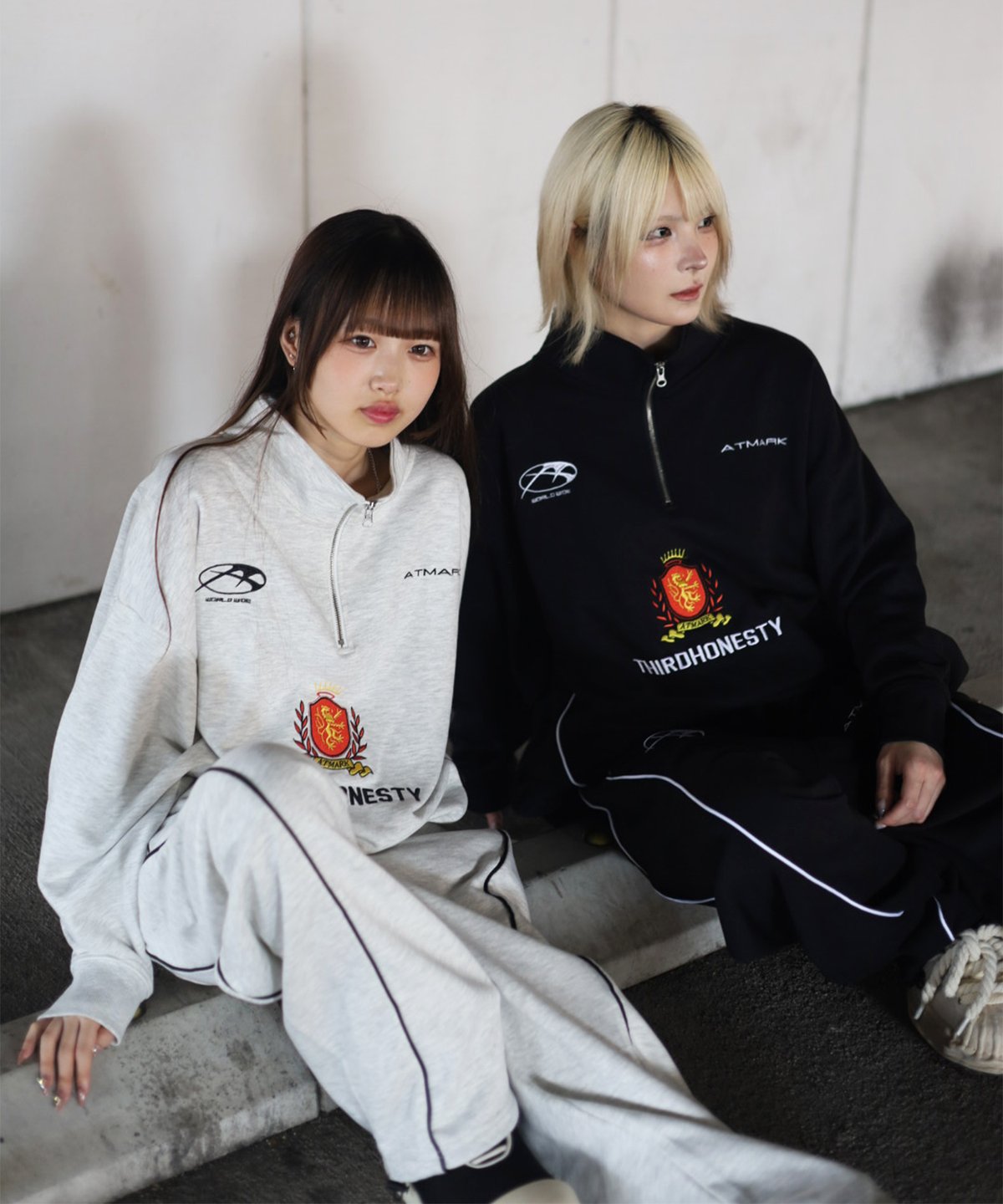 tmark piping game half zip | @tmark