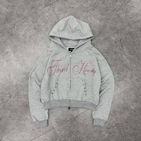 @tmark rivet & rhinestone hoodie