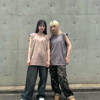 Third Honesty suede tank top
