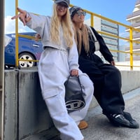 @tmark short graffiti zip hoodie