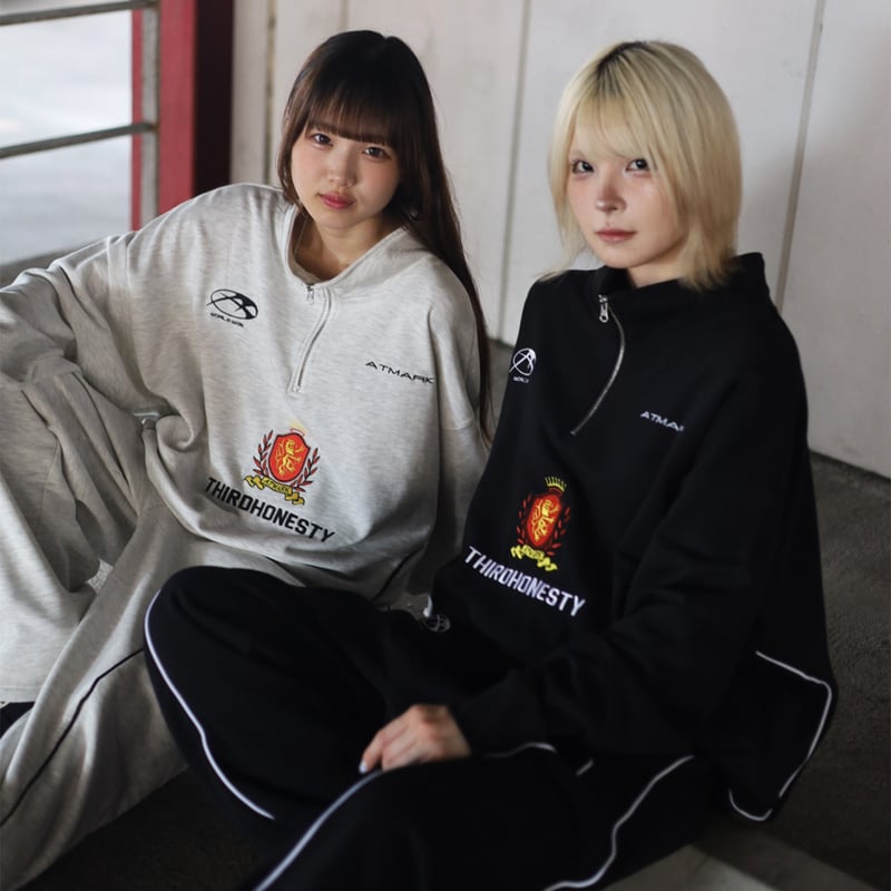 tmark piping game half zip | @tmark