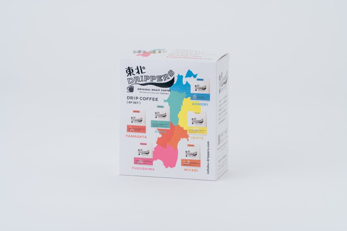 一番人気】東北DRIPPERS ドリップパック詰め合わせ（全6個入） | 東北