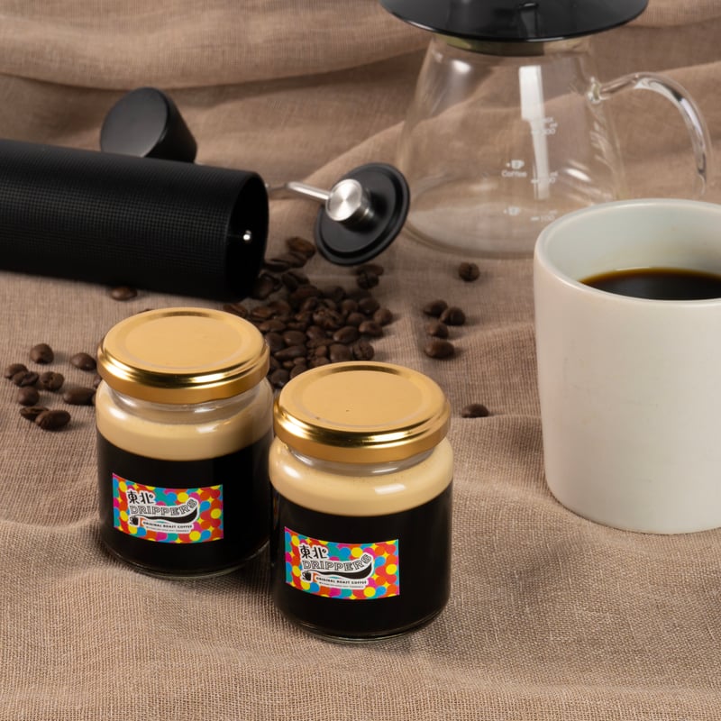 冷蔵便】大人の濃厚珈琲ゼリー 4個入り | 東北ドリッパーズ