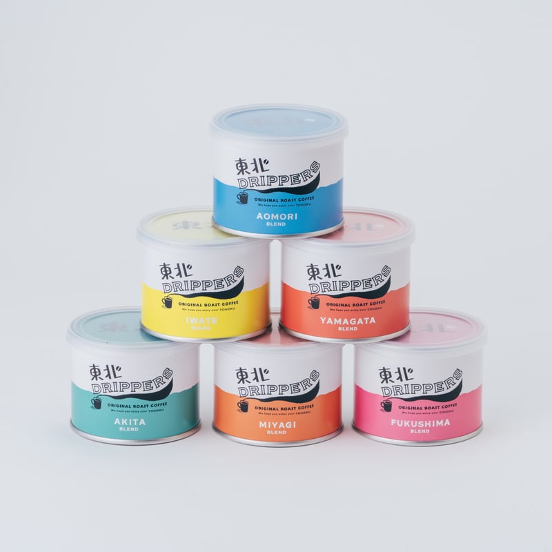 かわいいミニ缶勢ぞろい！ミニ缶 ギフトセット（各70g/粉/全6個入