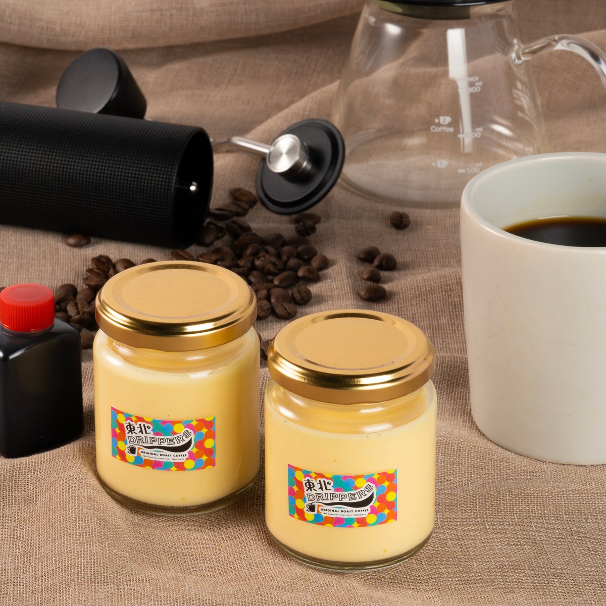 冷蔵便】自家製のこだわりエスプレッソカラメルプリン 4個入 | 東北