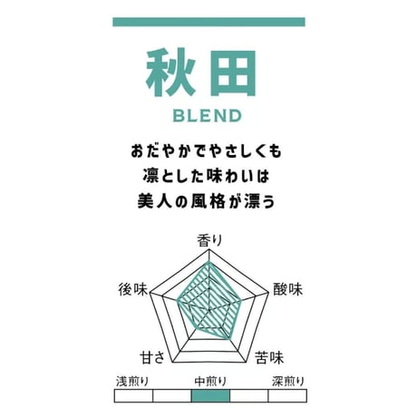 秋田ブレンド（ミニ缶/70g）