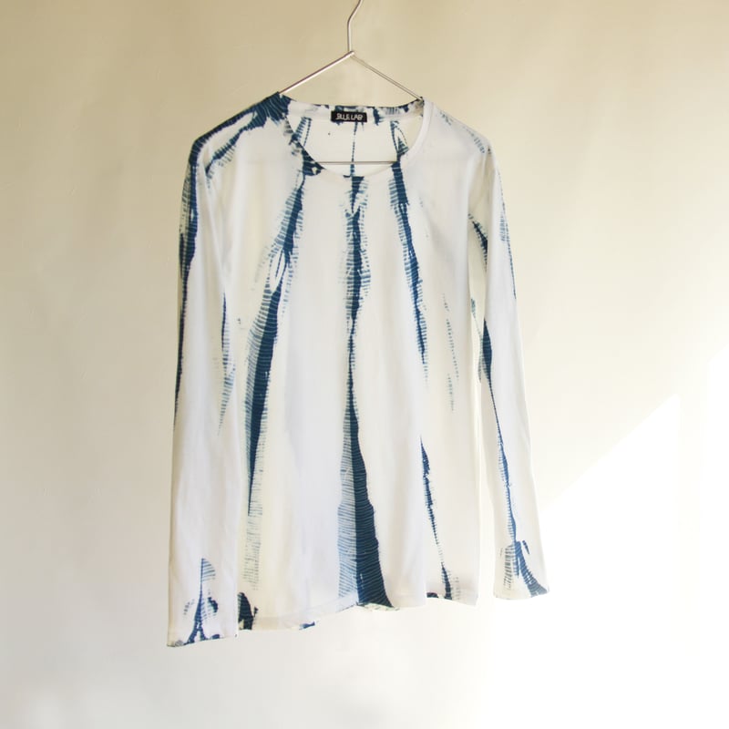 藍染 ロングシャツ 極美品】サードブルーキョウト ロングシャツ 本藍染