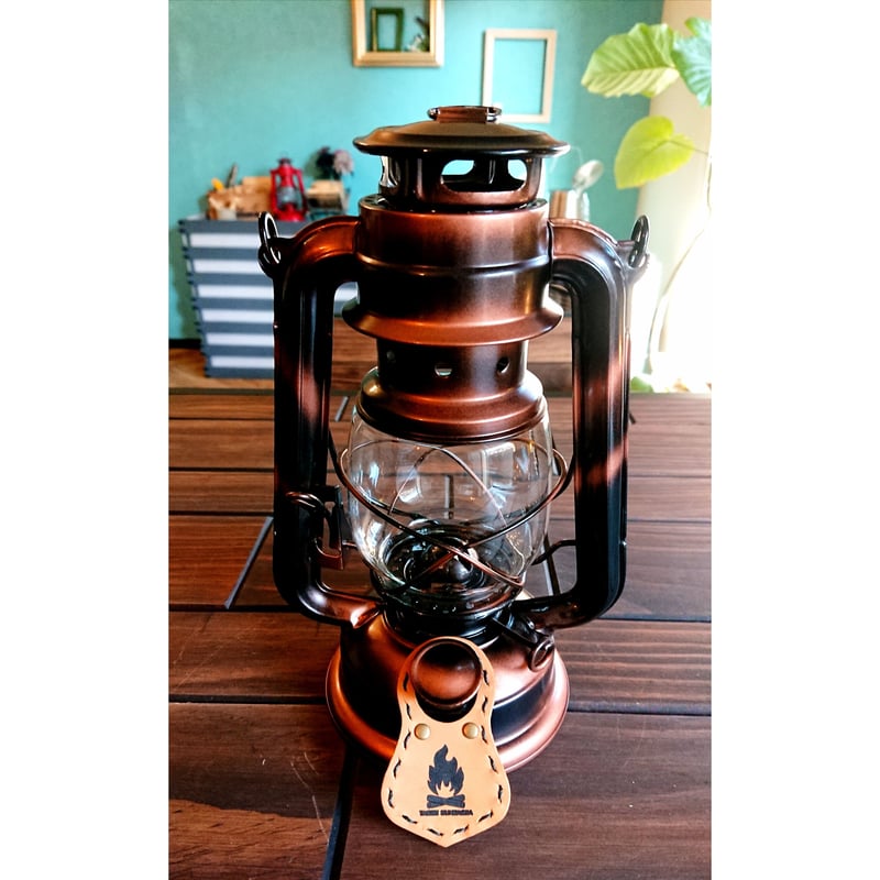 カメヤマ》オイルランタン（オリジナルタンクスカート付き） | 焚き火