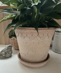 カルナックデコラティブモチーフロングカップ アイボリー | Atelier