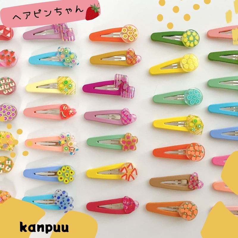 もぐもぐフルーツヘアピン🥝キッズ⑥ | kanpuu