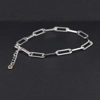 052 シルバーチェーンブレスレット