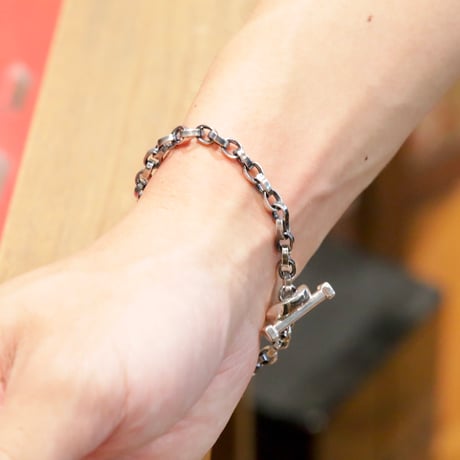 013 シルバーチェーンブレスレット