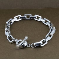 062 シルバーチェーンブレスレット